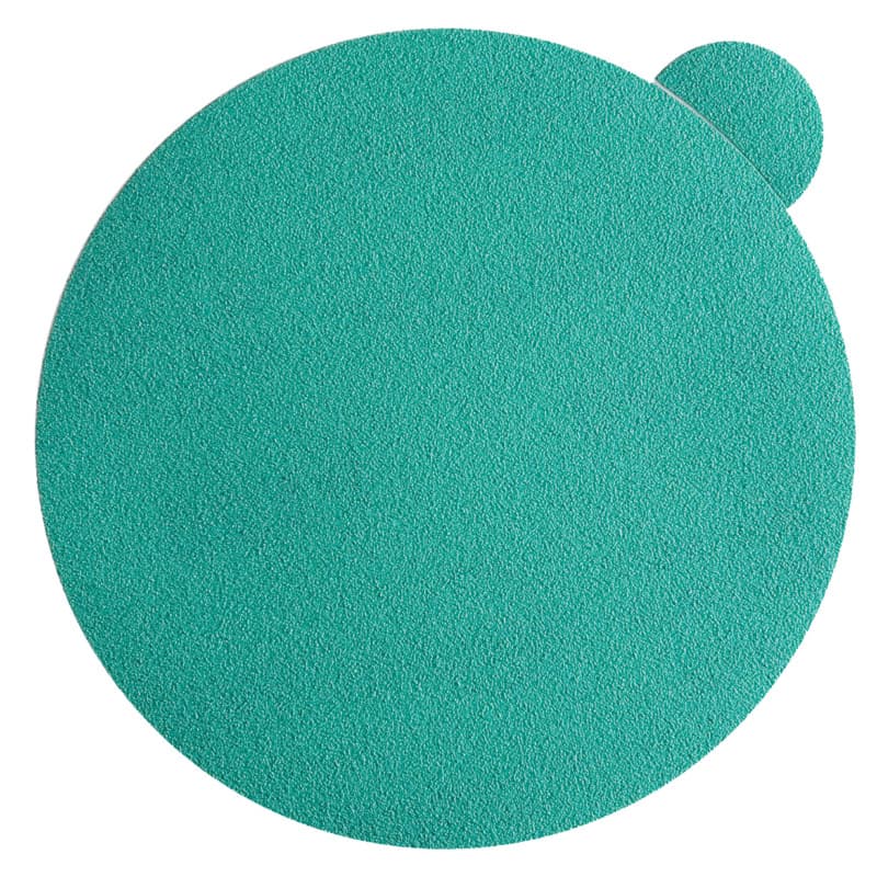 6" Emerald PSA 120 Grit L01308 No Holes Sanding Disc, Aluminum Oxide on Film