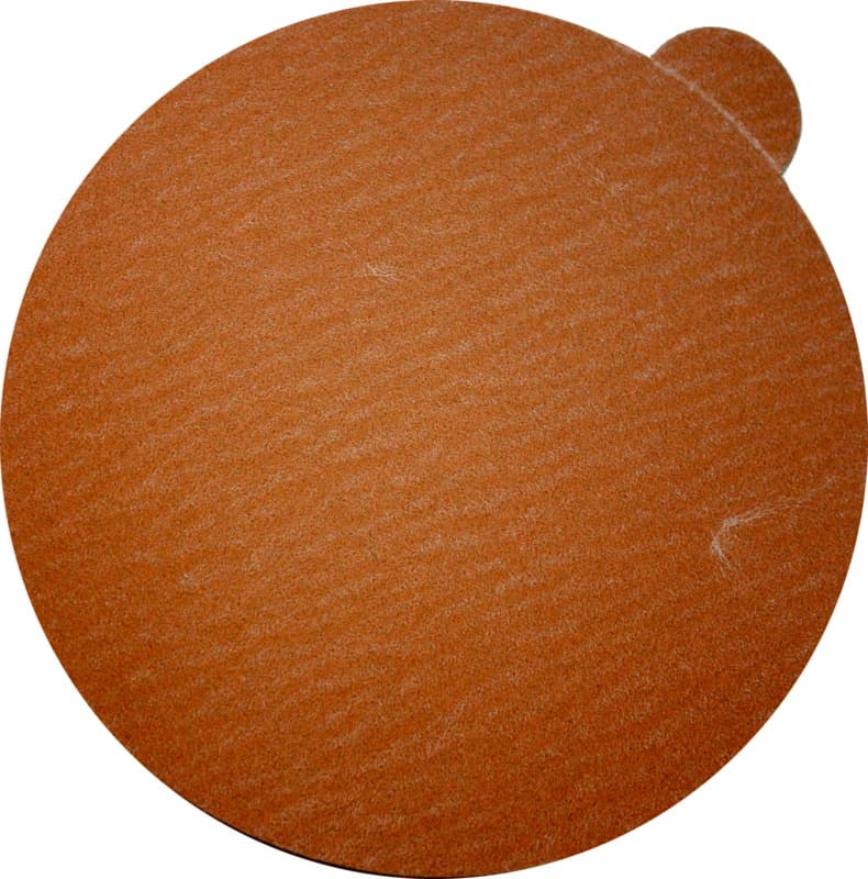 6" PSA 600 Grit L02318 No Holes Sanding Disc, Heat Treated Aluminum Oxide on Paper