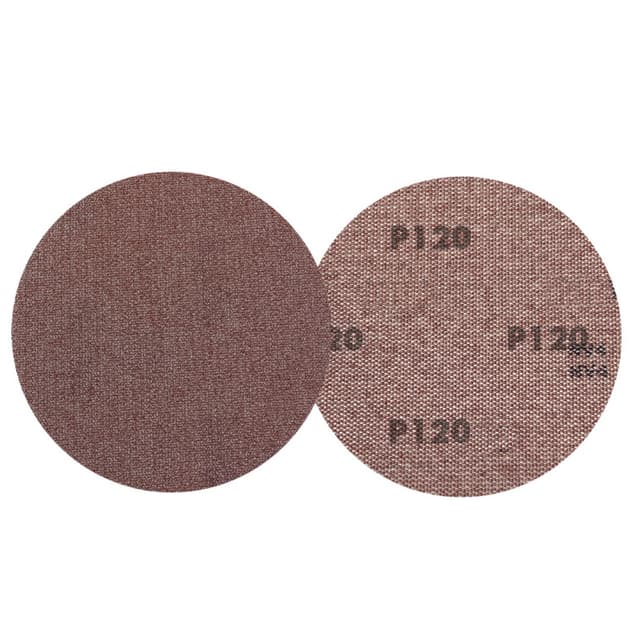 Würth 6" No Hole Hook and Loop Aluminum Oxide Net Sanding Discs