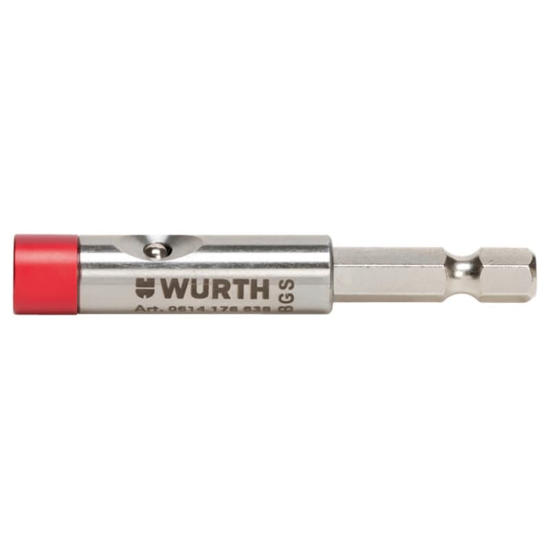 3" Magnetic Bit Holder, 1/4" Shank