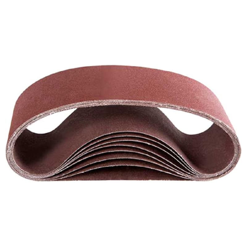 3" x 24" 80 Grit Portable Sanding Belt, Aluminum Oxide on X-Weight Cloth