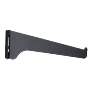 14" KV180 Regular-Duty Shelf Bracket, Black Finish 10/Box
