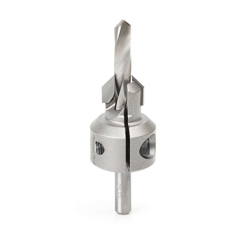 5/8" - 25/32" x 1-11/32" Di-count Adjustable Countersink Bit for Drills, 1/4" - 13/32" Shank