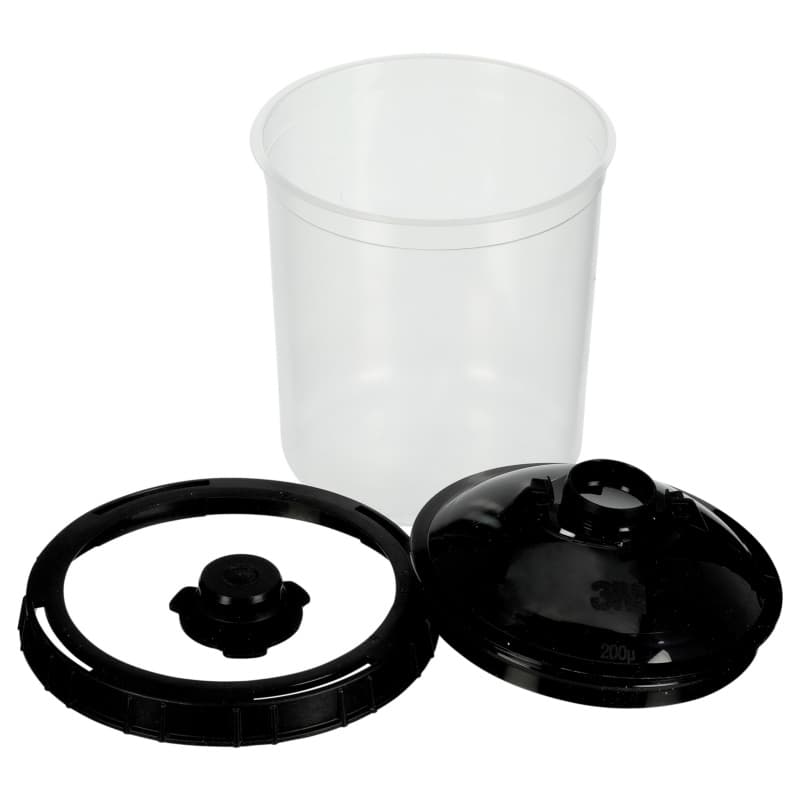PPS Basic Standard Lid/Liner Kit, 200 Micron, 22 Fl Oz