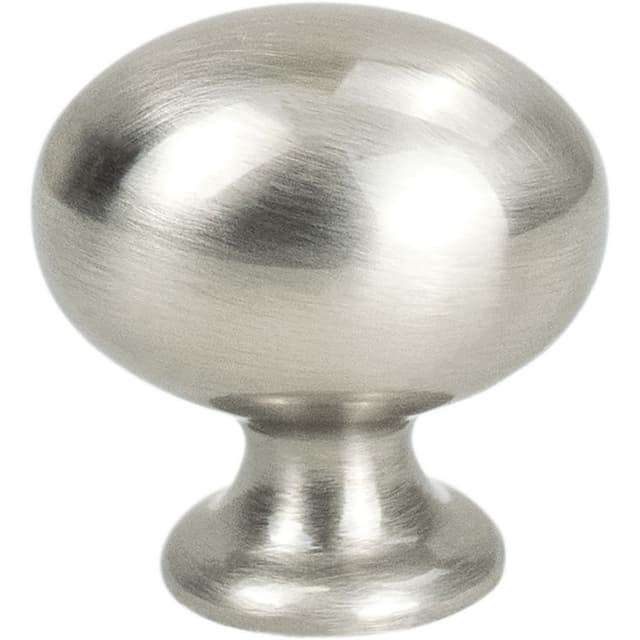 EMERLING KNOB 1.375 L BRUSHED NICKEL, 2446-1BPN-P