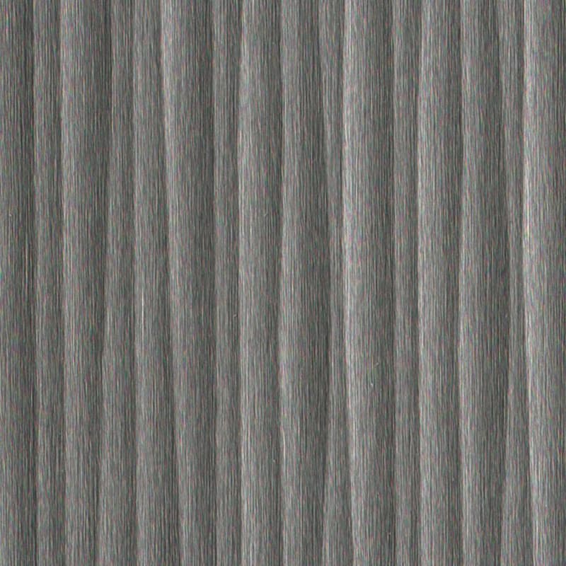 ATI Decorative Laminates Laminate, Color 256 PTK Brushed Stainless Reeds, 96" x 48"