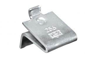 3/4" KV256 Steel Shelf Support Clip, Zinc Finish 9000/Barrel Pack