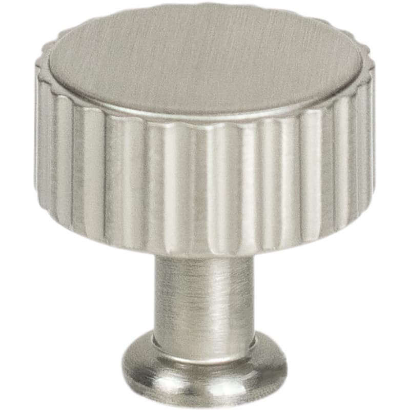 CANNELEE KNOB 1-3/16 DIA BRUSHED NICKEL, 2882-1BPN-P