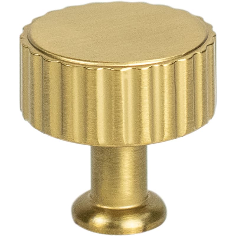 CANNELEE KNOB 1-3/16 DIA MOD BRUSH GLD, 2884-1MDB-P