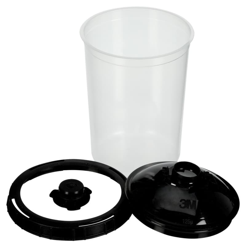 PPS Basic Large Lid/Liner Kit, 125 Micron, 28 Fl Oz