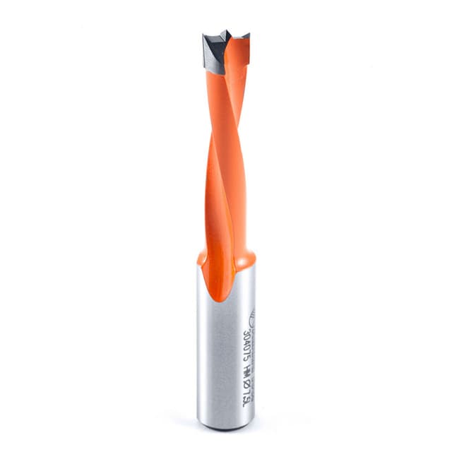 7.5mm x 70mm Brad Point Boring Bit, Left Hand, 10mm Shank