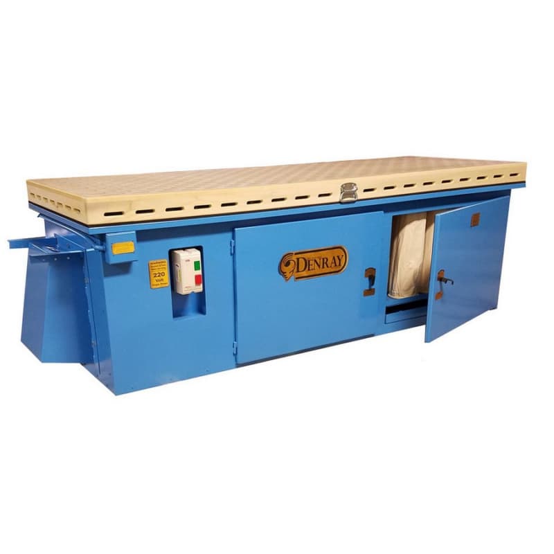 Denray 3696 Series Down Draft Sanding Table 36" x 60" 220V Three-Phase
