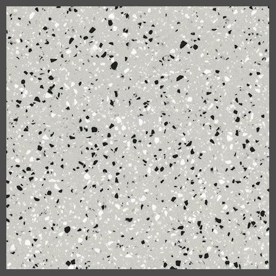 Solid Surface Sheet Color 410 Argento Terrazzo Matrix, 1/2" Thick 30" x 144
