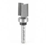 5/8" x 2-3/8" Mortising Router Bit with Upper Ball Bearing, 2-Flute, 1/4" Shank