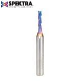 1/8" x 2" Spektra Up-Cut Spiral Plunge Bit, 3-Flute, 1/4" Shank