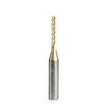 1/8" x 3/4" CNC Diamond Pattern Composite Cutting End Mill Bit, 1/4" Shank