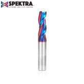 1/2" x 3-1/2" Spektra Up-Cut Spiral Plunge Bit, 3-Flute, 1/2" Shank