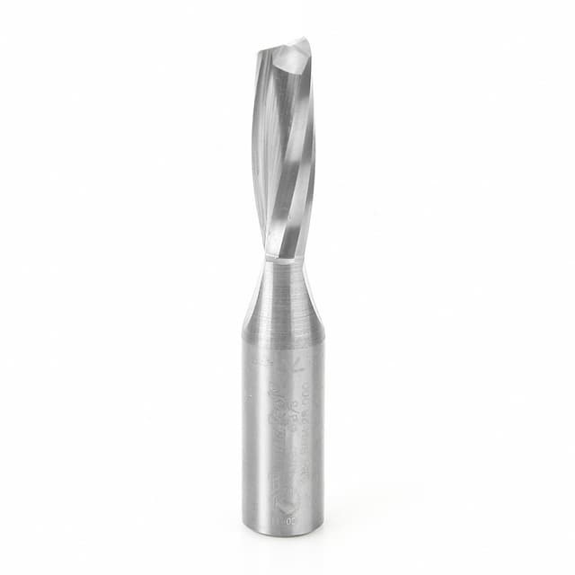 3/8" x 3" Up-Cut Spiral Plunge Bit for Solid Wood, 2-Flute, 1/2" Shank