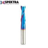 3/8" x 3" Spektra Up-Cut Spiral Plunge Bit, 2-Flute, 3/8" Shank