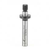 1/4" - 28 NF x 1-13/16" x 15/32" Threaded Arbor for Screw Type Mortising Cutters, 1/4" Shank