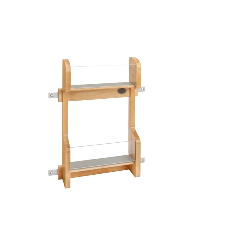 11-3/16" 2-Tier Vanity Door-Mount Storage Rack