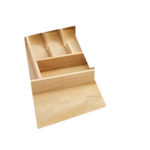 14-5/8" Cutlery Tray Insert, Maple