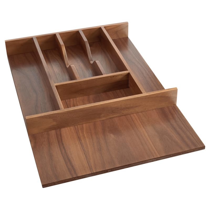 15-1/2" Cutlery Tray Insert, Walnut