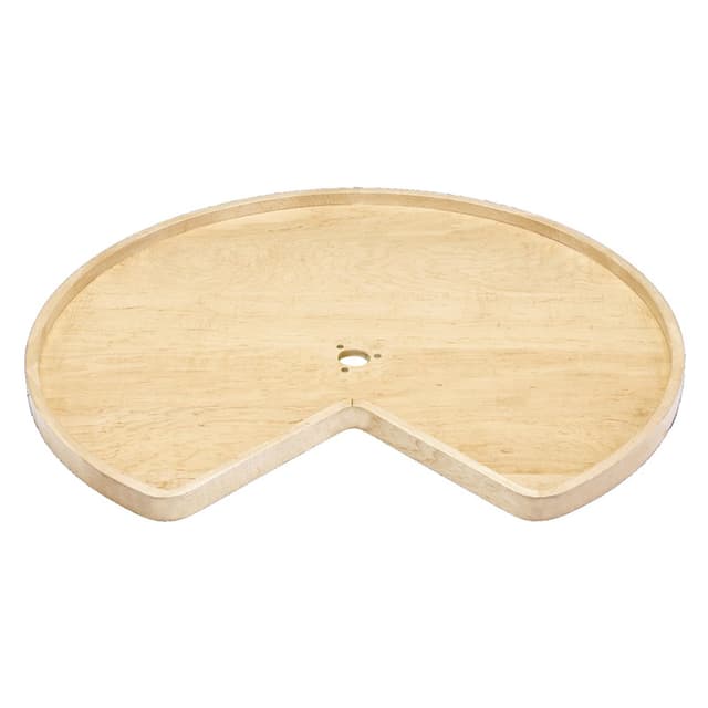 Rev-A-Shelf Corporation 4WLS-441 Wood Classics Series Kidney Lazy Susan Tray