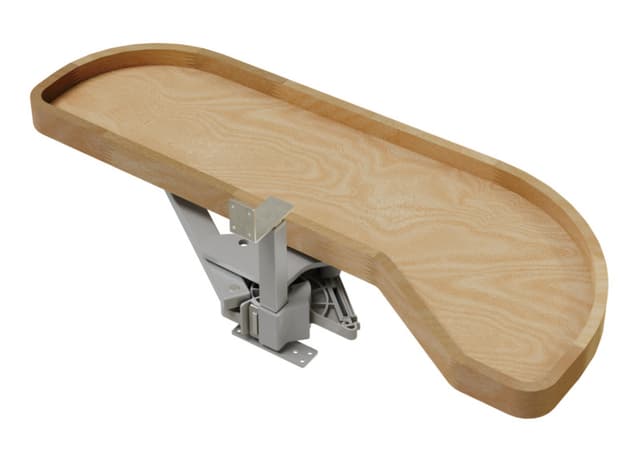 Rev-A-Shelf Corporation 4WLS871 Series 1-Tier GIRASOLO Blind Corner Optimizer for 12" Opening