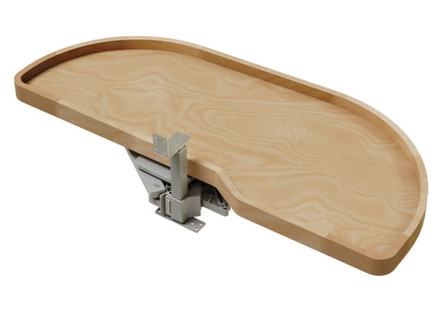Rev-A-Shelf Corporation 4WLS871 Series 1-Tier GIRASOLO Blind Corner Optimizer for 18" Opening