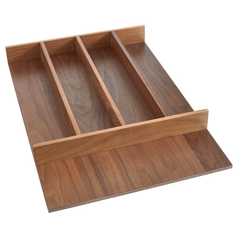18-1/2" Utility Tray Insert, Walnut