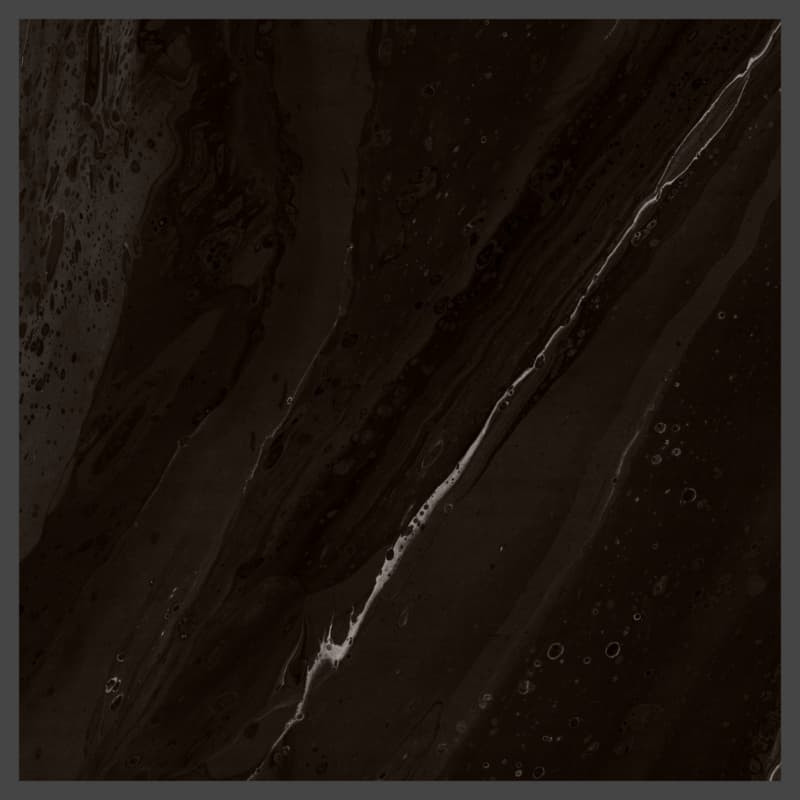 Formica Laminate 5015-11 Black Painted Marble, Horizontal Postforming Grade Satin Touch Finish, 30" x 120"