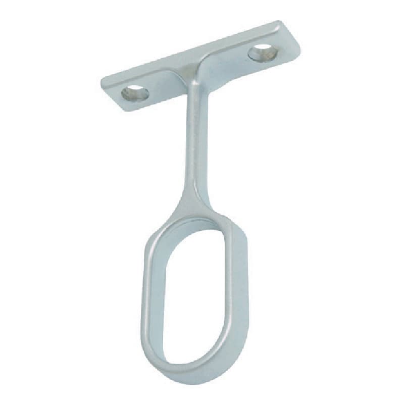 PRO Center Support for Oval Closet Rods, Dull Nickel Finish