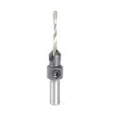 3/8" x 2-9/16" High Performance AlTiN Coated Carbide Tipped Countersink Bit, #6 Screw