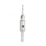 3/8" Carbide Tipped Replacement Countersink Bit with Slow Spiral M2 Drill, #6 Screw