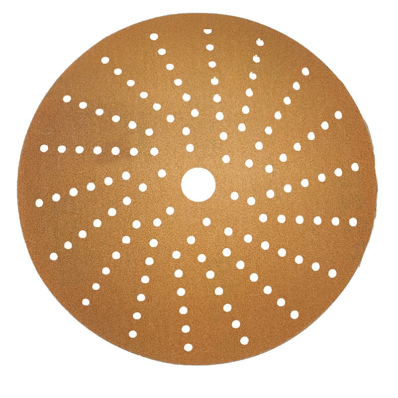 5" Hook & Loop 100 Grit L58507 Multi Holes Sanding Disc, Heat Treated Aluminum Oxide on Paper