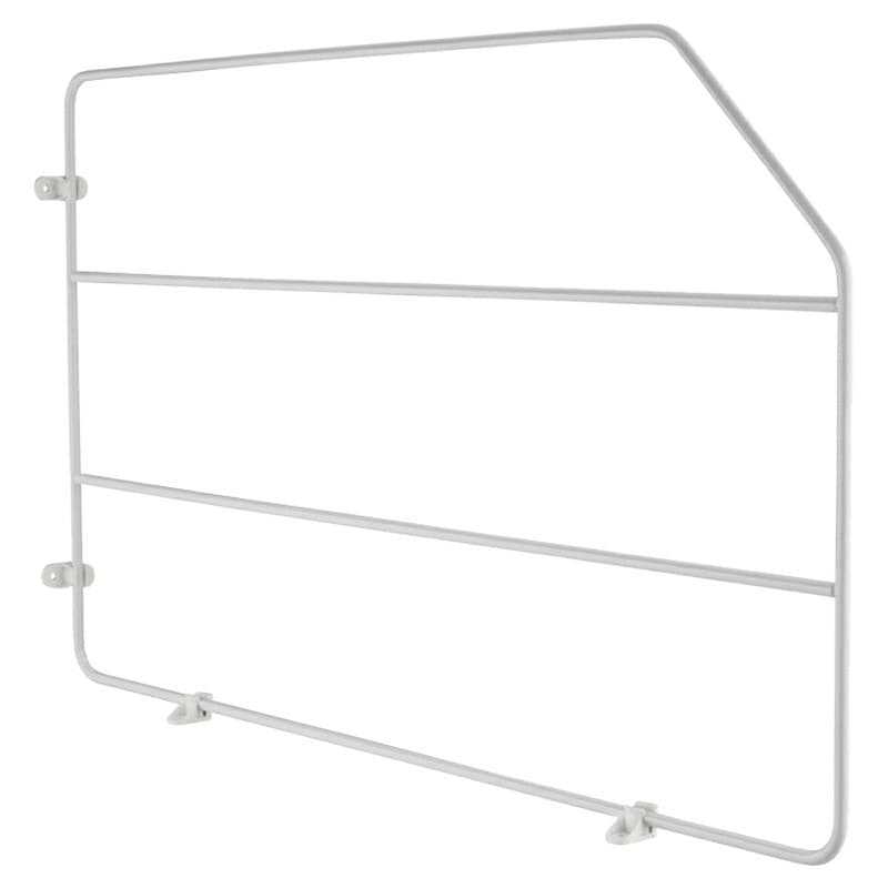 597 3/4" Tray Divider, 1 Divider with Clips, White Bulk (10/Pack)