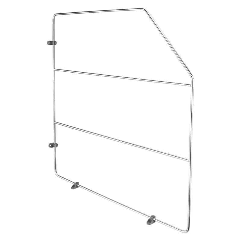 3/4" Tray Divider, 1 Divider with Clips, Chrome