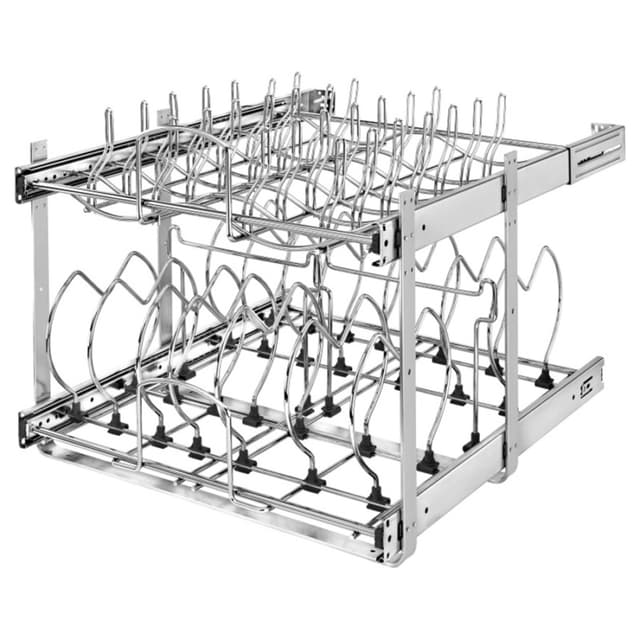 5CW2 Series Two-Tier Soft-Close Cookware Organizer, Rev-A-Shelf