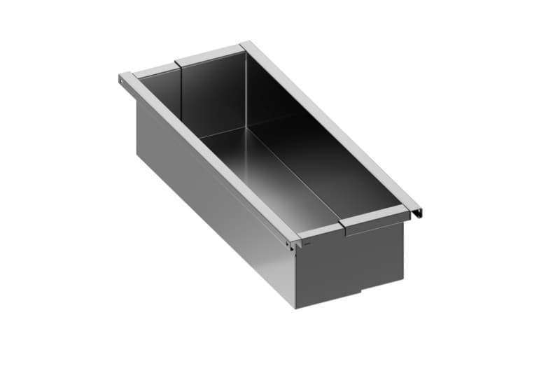 EDGE 4-1/2" - 6-3/4" Adjustable Storage Tray Insert, 16" Depth