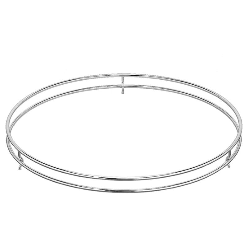 18" Full-Circle Fence Railing, Chrome
