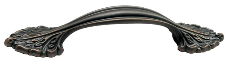 3-3/4" Corinthian Cabinet Pull, Ancient Bronze