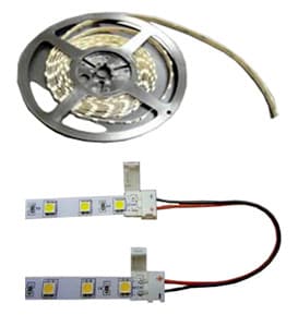 TapeVE-LED Connecting Cable, 6", White