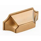 3" Empire Cup Pull, Brushed Bronze