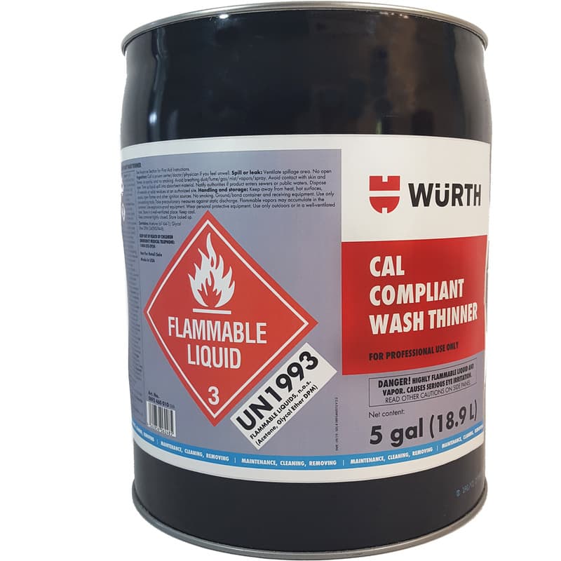 Cal Compliant Thinner, 5 Gallon Pail