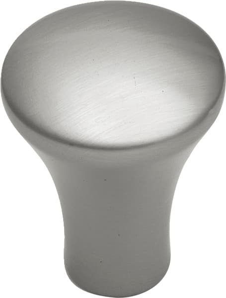 1" Metropolis Cabinet Knob, Satin Nickel