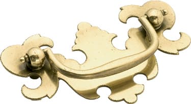 2-1/2" Manor House Cabinet Pull, Lancaster Hand Polished
