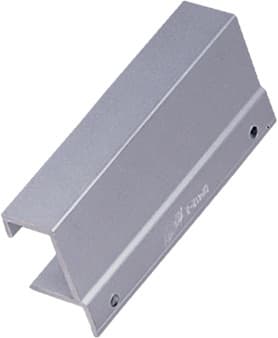 DP 3" Drawer Pull, Satin Clear Anodized