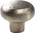 1-5/8" Artifex Round Cabinet Knob, Antique Silver