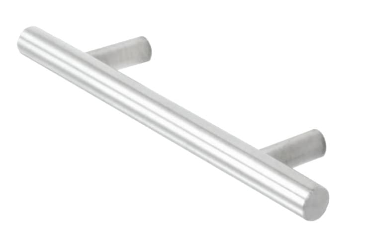 3" T-Bar Pull, Stainless Steel, 5-1/2" Length